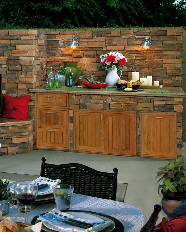 Outdoor Teak Kitchen Cabinets – Things In The Kitchen